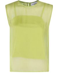 Isabelle Blanche - Silk Top - Lyst