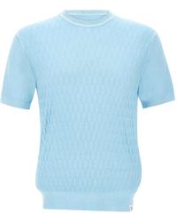 Peuterey - Mes Honeycomb Crew-Neck T-Shirt - Lyst