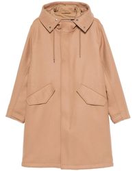 Herno - Flap-Pocket Hooded Coat - Lyst