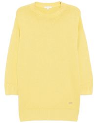 To b. by agnès b. - Robe En Maille À Logo - Lyst