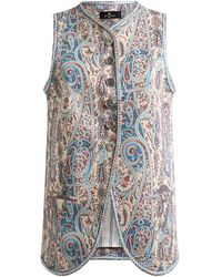 Etro - Veston À Motif Cachemire En Jacquard - Lyst