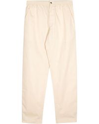Maison Kitsuné - Straight-Leg Cotton Trousers - Lyst