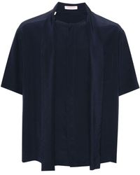 Valentino Garavani - Satin Silk Shirt - Lyst