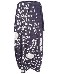 Daniela Gregis - Check-Print Patterned Dress - Lyst