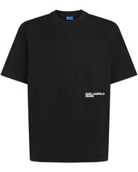 KARL LAGERFELD - Graphic-Print T-Shirt - Lyst