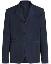 Ferragamo - Blazer Con Tres Botones - Lyst