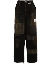 Maison Mihara Yasuhiro - Patchwork Jeans - Lyst