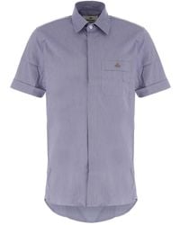 Vivienne Westwood - Logo-Embroidered Short-Sleeve Shirt - Lyst