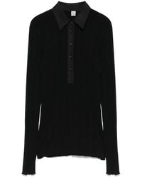 TOTEME - ニット ポロシャツ - Lyst