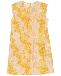 JNBY - Floral-Print Mini Dress - Lyst