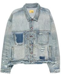 DIET STARTS MONDAY - Veste En Jean À Effet Usé - Lyst