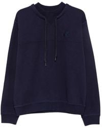 Isabel Marant - Logo-Embroidered Drawstring Sweater - Lyst