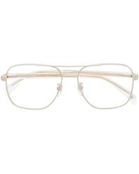 David Beckham - Loj Transparent-Frame Glasses - Lyst