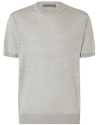 Corneliani - Short-Sleeve Knitted T-Shirt - Lyst