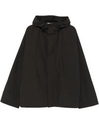 Studio Nicholson - Hooded Windbreaker Jacket - Lyst