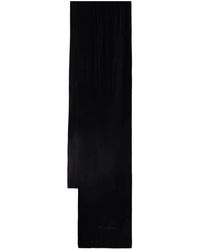 ARMANI EXCHANGE - Logo-Embroidered Knitted Scarf - Lyst