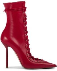 Le Silla - Colette 120Mm Leather Ankle Boots - Lyst
