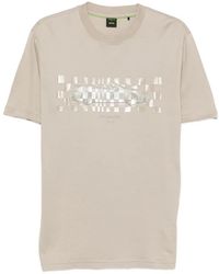 BOSS - X Porsche Graphic-Print T-Shirt - Lyst