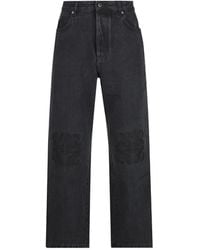 Loewe - Anagram Baggy Jeans - Lyst