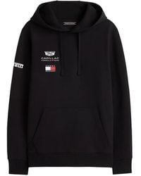 Tommy Hilfiger - X Cadillac Formula 1 Team Logo-Patch Hoodie - Lyst