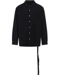 Rick Owens - Pocket Trailing-Tail Shirt - Lyst