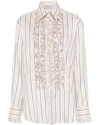 Stella McCartney - Blouse Met Ruches - Lyst
