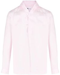 Doppiaa - Long-Sleeve Linen Shirt - Lyst