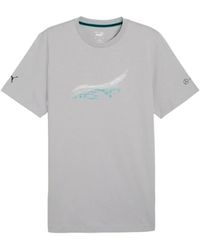 PUMA - X Mercedes Amg Petronas F1 Team Graphic-Print Round-Neck T-Shirt - Lyst