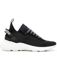 DSquared² - Logo-tape Low-top Sneakers - Lyst