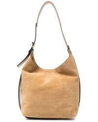 Moschino - Sac Porté Épaule En Daim À Détail De Boucle - Lyst