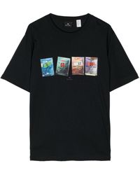 PS by Paul Smith - Camiseta Seed Packet Estampada - Lyst