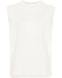 A.P.C. - Wool Crew Neck Vest - Lyst