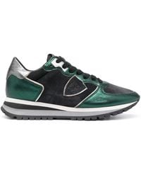 Philippe Model - Trpx Leather Low-Top Sneakers - Lyst