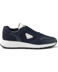 Prada - Calf Leather Sneakers For Ss24 - Lyst