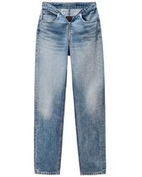 Alexander Wang - Zip V-Waist Jeans - Lyst