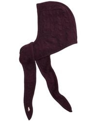 Polo Ralph Lauren - Cable-Knit Pony-Embroidered Snood - Lyst