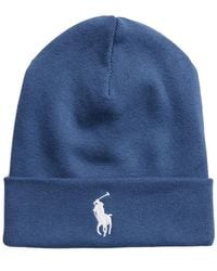 Polo Ralph Lauren - Logo-Detail Beanie Hat - Lyst