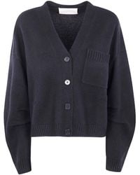 Circus Hotel - Pocket Button Cardigan - Lyst