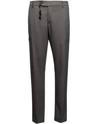 Marco Pescarolo - Button-Fastening Trousers - Lyst