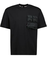 Moncler - T-Shirt Mit Mehreren Taschen - Lyst
