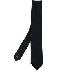 ZEGNA - Silk Pointed-Tip Tie - Lyst