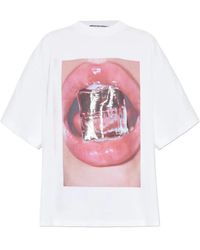 Alexander Wang - Cube Oversized-Fit T-Shirt - Lyst