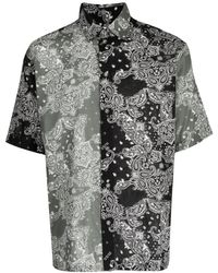 Yoshio Kubo - Hemd Mit Paisley-Print - Lyst