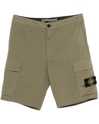 Stone Island - Cargo-Pockets Shorts - Lyst