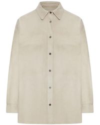 Salvatore Santoro - Leather Shirt - Lyst