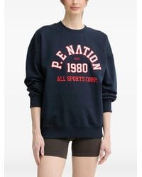 P.E Nation - Logo-Detail Sweatshirt - Lyst