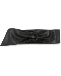 Jacquemus - Leren Riem Met Gedraaid Detail - Lyst