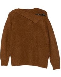 Isabel Marant - Pull En Maille Côtelée Thais À Fermeture Brandebourg - Lyst