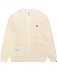 Aape By A Bathing Ape - Heart-Motif Button-Up Cardigan - Lyst