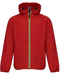 K-Way - Chaqueta Con Capucha Y Cremallera - Lyst